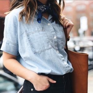 Madewell Chambray Courier Shirt